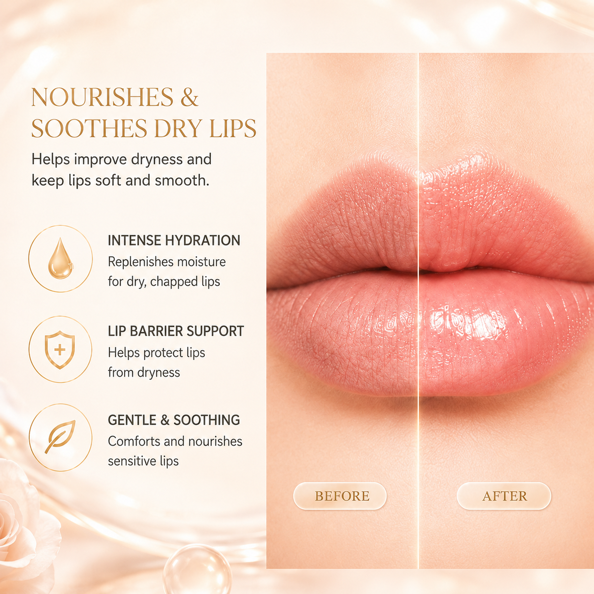 Dobshow® Small Blue Tube Soothing Lip Oil - Plumping & Hydrating Lip Serum