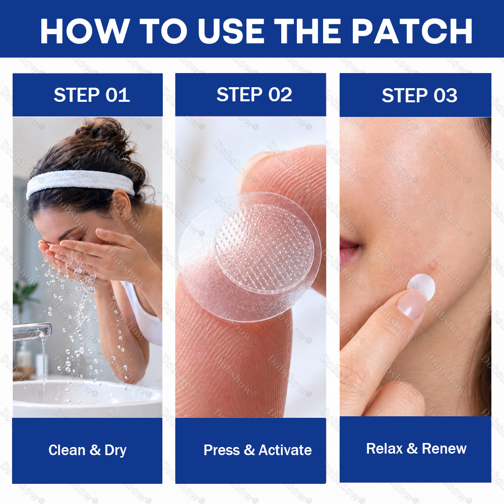 Healrize® 3-in-1 Microneedle & Hydrocolloid Skin Tag Patch