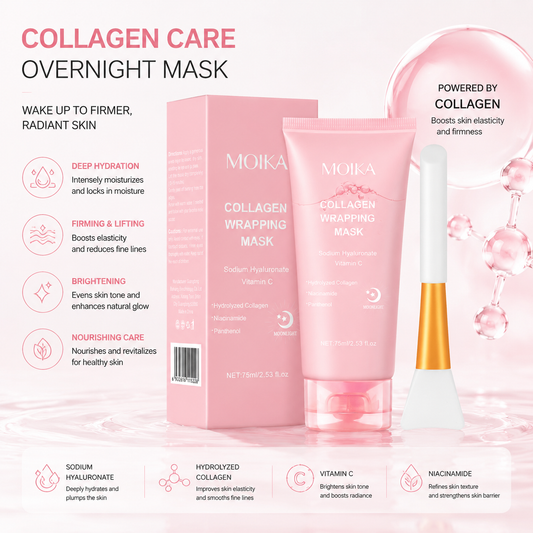 Dobshow® Collagen Wrapping Mask - Peel-Off Sleeping Mask for Firming & Hydrating