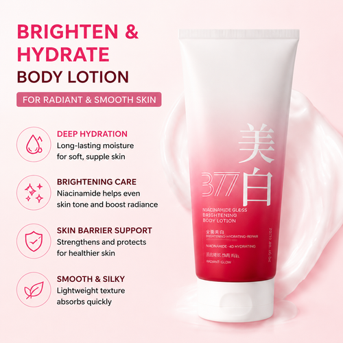 Dobshow® 377 Double-Effect Whitening & Hydrating Body Lotion - Fast Brightening Scented Moisturizer