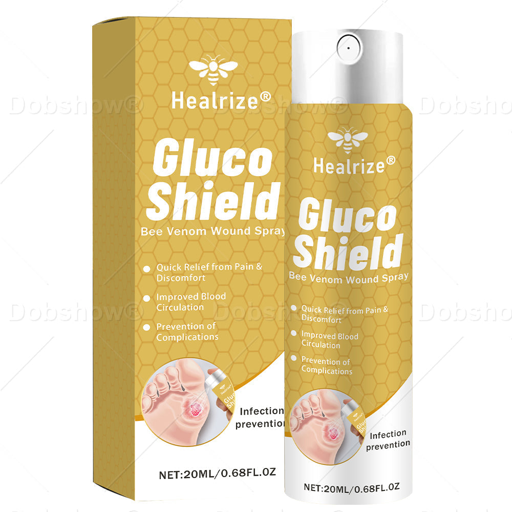 Healrize® GlucoShield  Wound Spray—— Supports Skin Repair & Protects Diabetic Feet