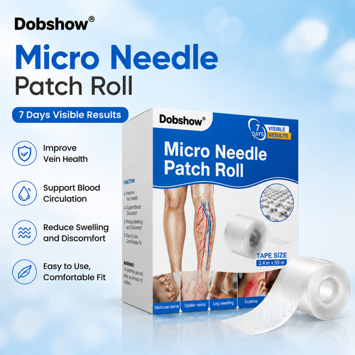 Dobshow® Micro Needle Patch Roll | Advanced Daily Leg Care Patch