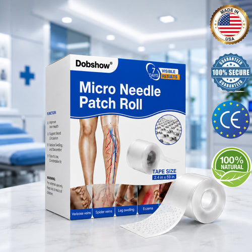 🌿Dobshow® Micro Needle Patch Roll | Advanced Daily Leg Care Patch✨
