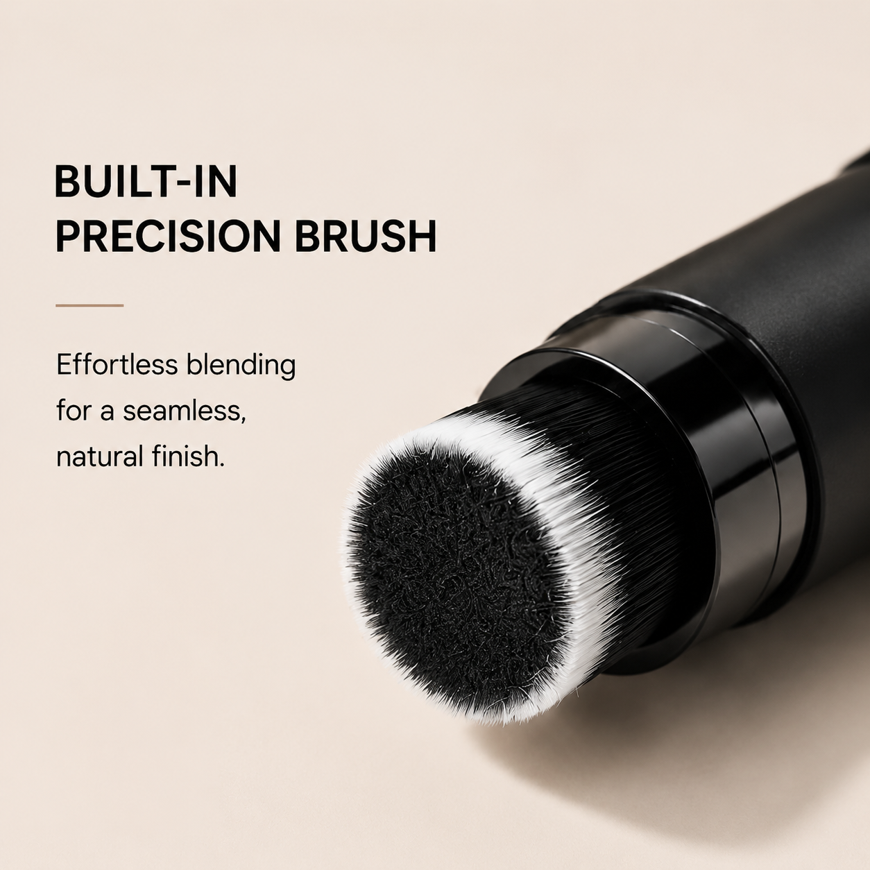 Dobshow® Flawless Cover Concealer Stick | Full Coverage Makeup Concealer with Precision Brush for Dark Circles, Acne Marks & Natural Matte Finish