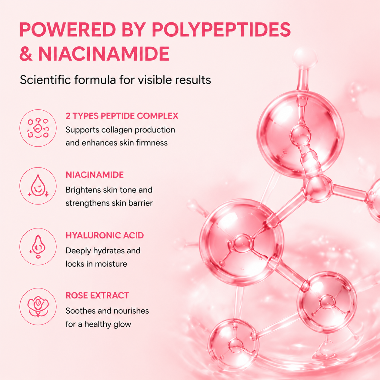 The High-Converting SEO Title (Most Recommended) Dobshow® Rose Pink Polypeptide Essence - Hydrating & Glow-Boosting Facial Serum