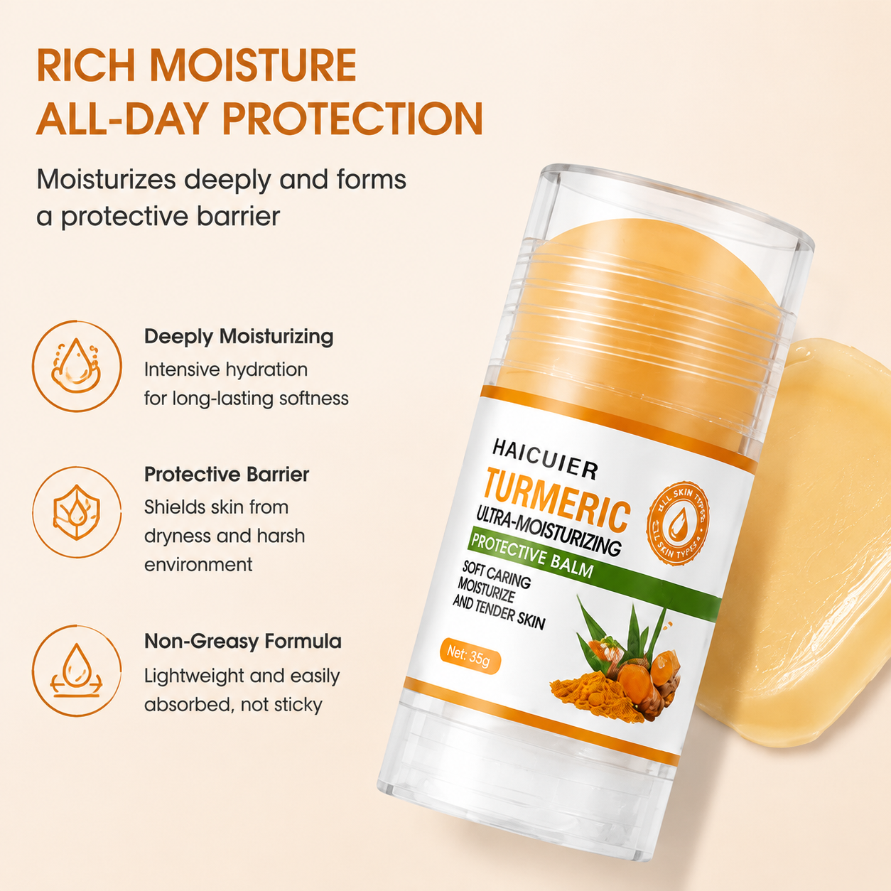 The High-Converting SEO Title (Most Recommended) Dobshow® Turmeric Ultra-Moisturizing Protective Balm - Anti-Cracking Hand & Foot Cream