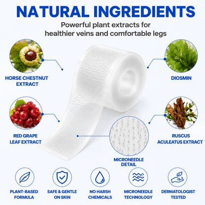 Dobshow® Micro Needle Patch Roll | Advanced Daily Leg Care Patch