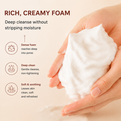 The Benefit-Driven Title (Best for Ad Campaigns) Dobshow® 3-in-1 Amino Acid Cleanser - Purifying, Makeup Removing & Hydrating Face Wash