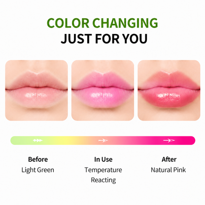Dobshow® Aloe Vera Color-Changing Magic Lipstick - Hydrating & Waterproof Tinted Lip Balm