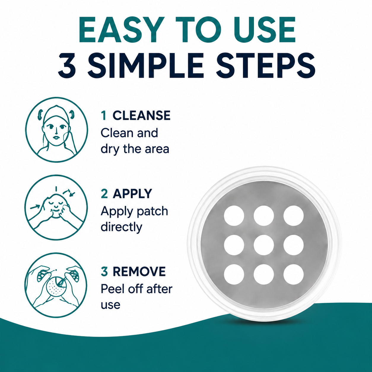 Dobshow® Blemish Clear Microneedle Patches – Invisible Skin Care Solution for Targeted Spot Treatment