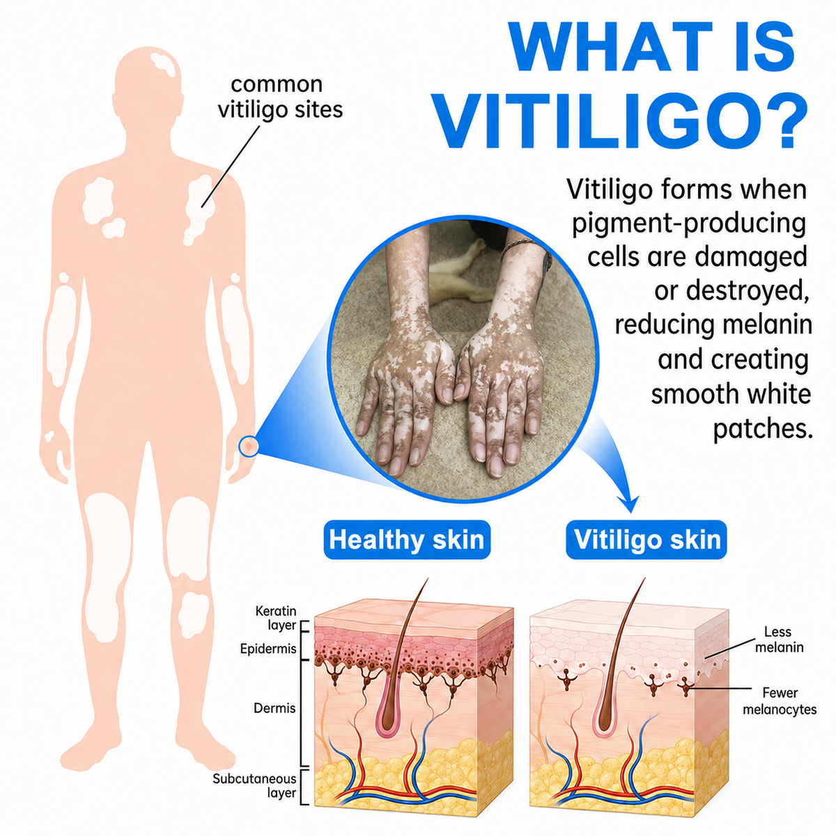 Dobshow® Pigment Balance Spray– Targeted Vitiligo & White Patch Care | Supports Melanin Production, Pigment Balance & Natural-Looking Skin Tone