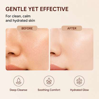 The Benefit-Driven Title (Best for Ad Campaigns) Dobshow® 3-in-1 Amino Acid Cleanser - Purifying, Makeup Removing & Hydrating Face Wash