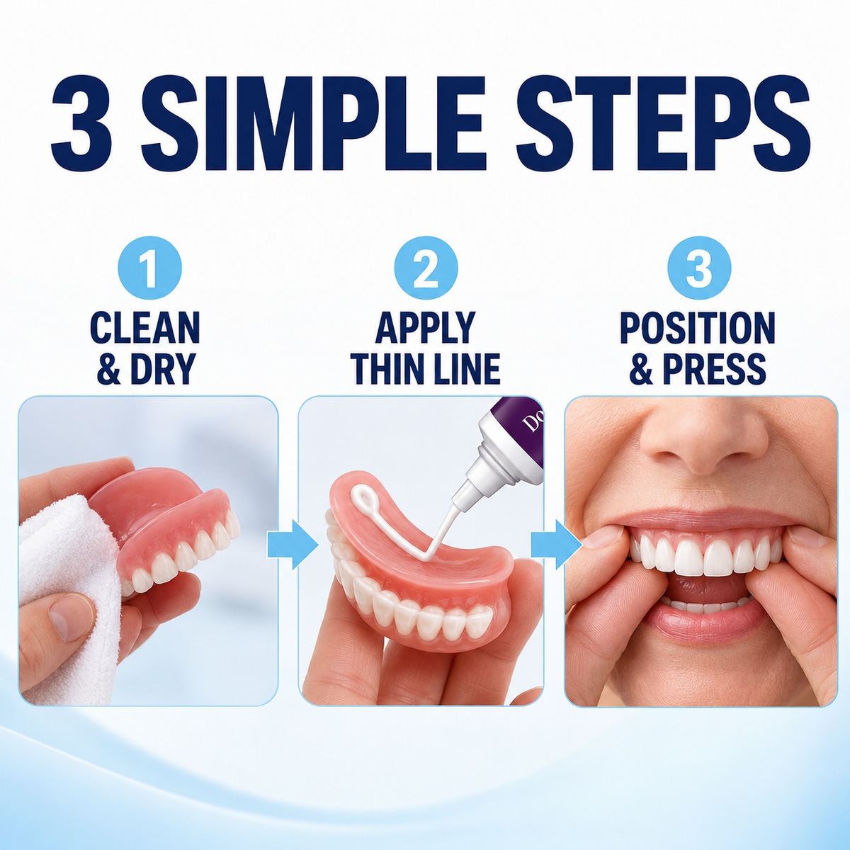 🎉LIMITED SPECIAL OFFER🎉Dobshow® Bio-Seal Max 5-Day Denture Adhesive🦷💜