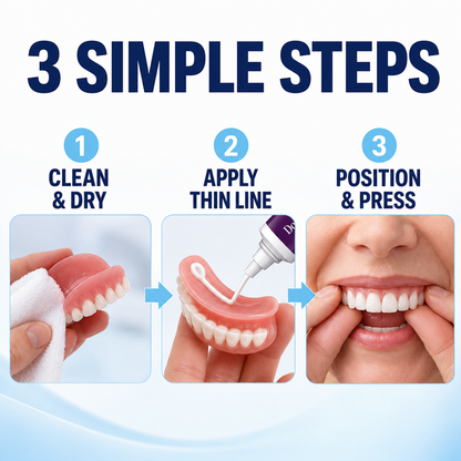 🎉LIMITED SPECIAL OFFER🎉Dobshow® Bio-Seal Max 5-Day Denture Adhesive🦷💜